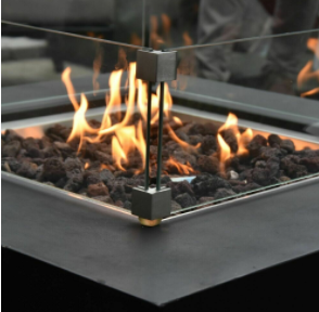 Aurora Black Fire Table