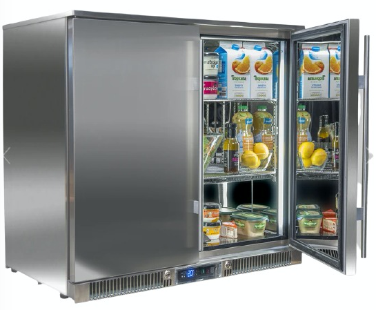 Blastcool Double Outdoor Fridge with Solid Doors