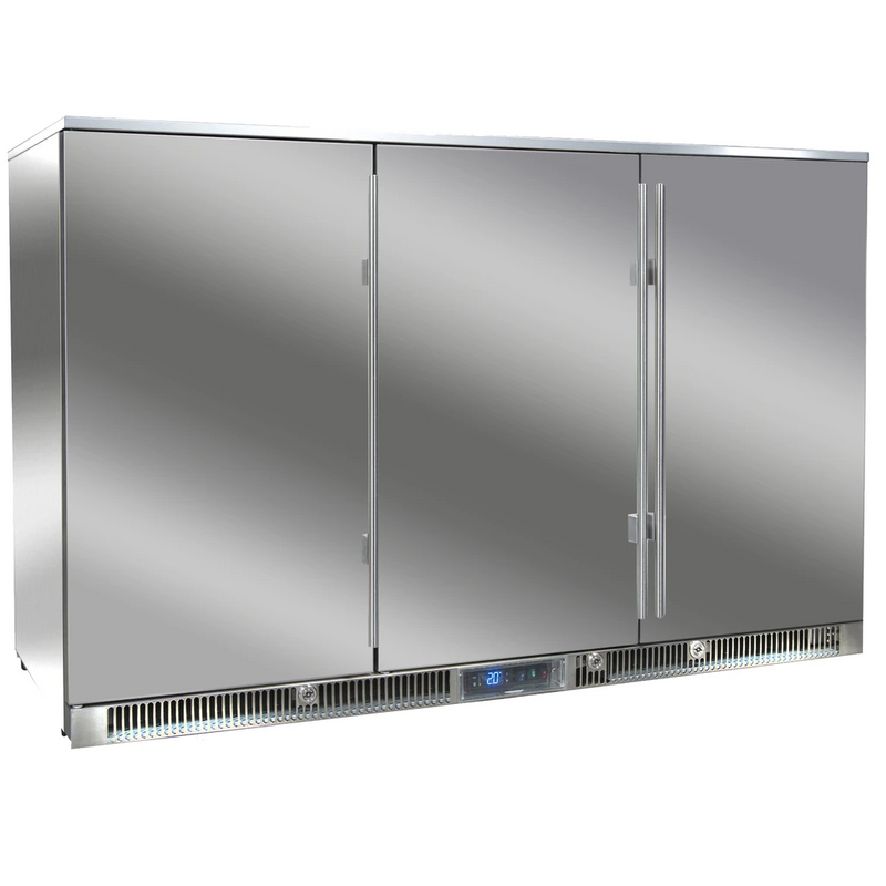 Blastcool Triple Outdoor Fridge with Solid Doors