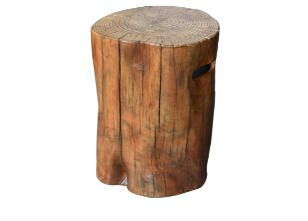 Burning Stump Tank Cover-24.4''H - Red Wood