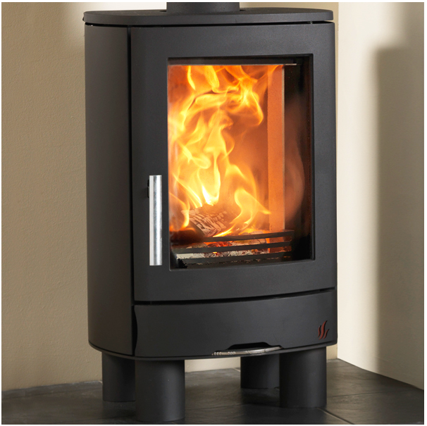 Neo 1F Eco 5Kw Wood-Burning Stove floor stand