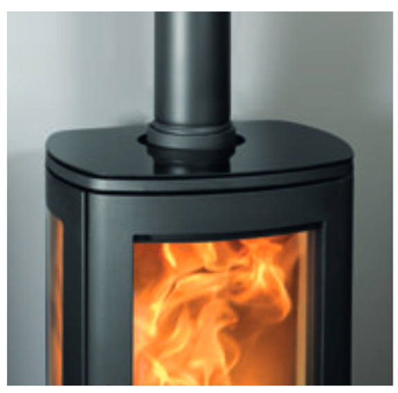 Neo 1F Eco 5Kw Wood-Burning Stove floor stand