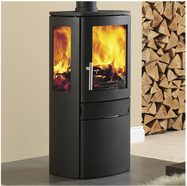 Neo 3C Eco 5Kw Wood-Burning Stove with cupboard base
