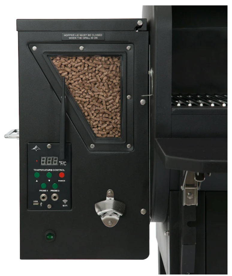 GMG GRILLS PEAK GRILL & SMOKER STAINLESS STEEL