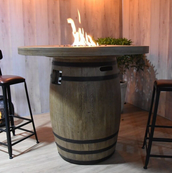 Lafite Barrel Fire Table