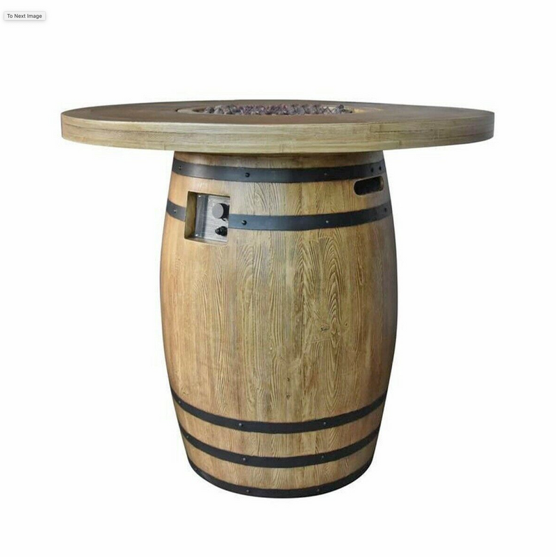 Lafite Barrel Fire Table