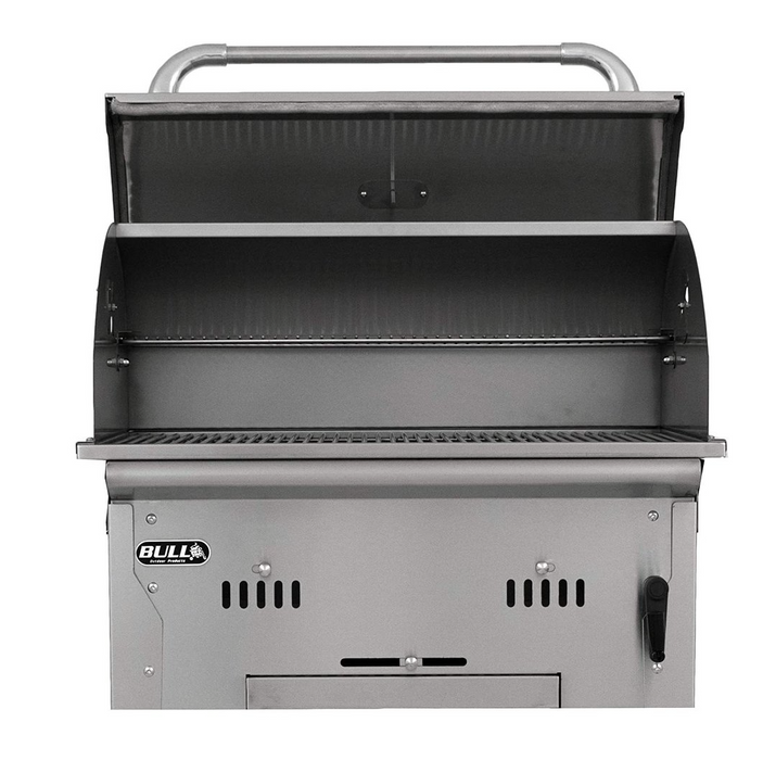 Built in charcoal clearance bbq
