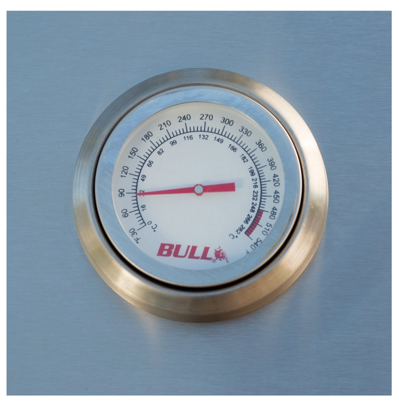 Bull Brahma Built-in 5 Burner Gas BBQ Grill - Stainless Steel