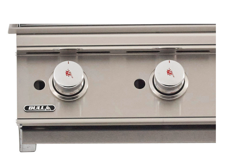 Bull Plancha Commercial Style Built-In 3 Burner Griddle
