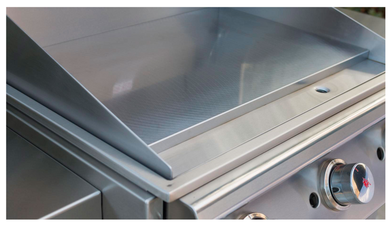 Bull Plancha Commercial Style Built-In 3 Burner Griddle