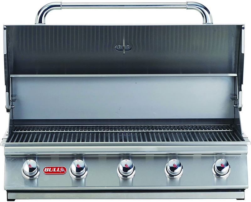 Bull Renegade Built-in 5 Burner Gas BBQ Grill - Stainless Steel