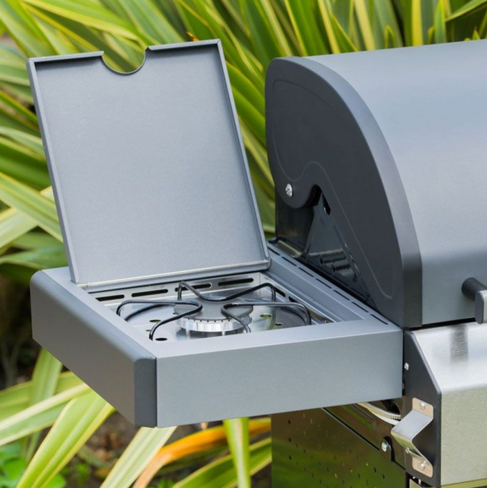 Grillstream Classic 6 Burner BBQ : Hybrid Gas & Charcoal Barbecue in One