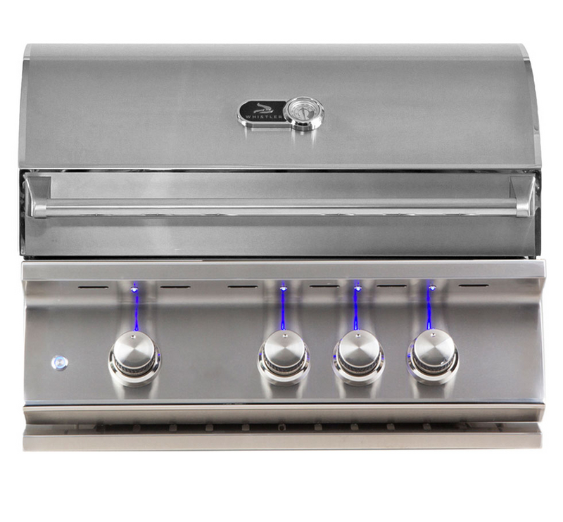 Whistler Burford 3 Burner Barbecue with Rotisserie and Weather Cover