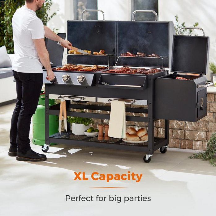 Tower Ignite Multi XL Gas and Charcoal Grill
