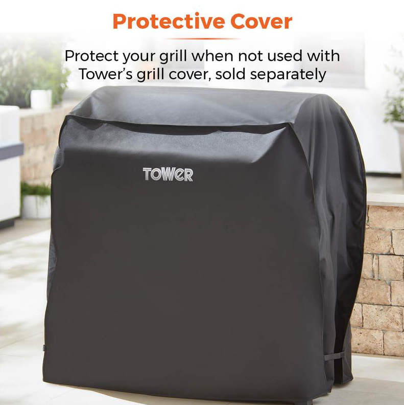 Ignite Duo XL BBQ Grill with Adjustable Charcoal Grill and Temperature Gauge