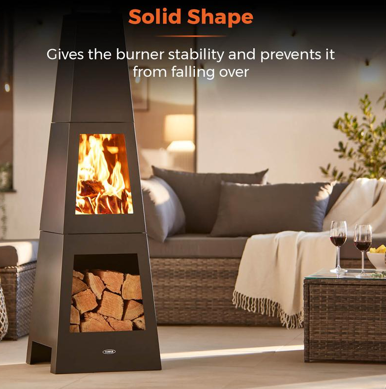Obelisk Wood Burner