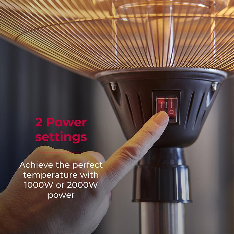 ASTRID 2KW Patio Heater Table