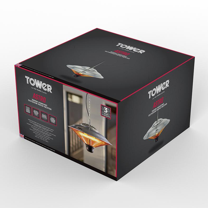 Astro 1.5KW Hanging Patio Heater