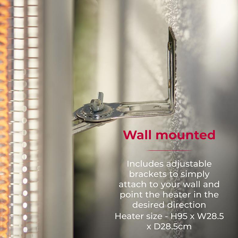 VESTA 2KW Wall Mount Heater