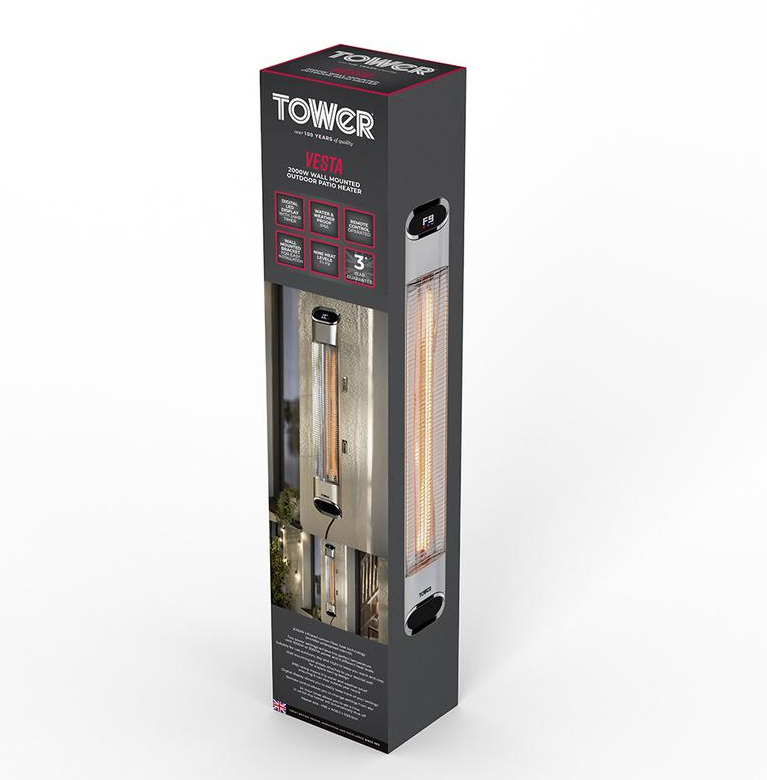 VESTA 2KW Wall Mount Heater