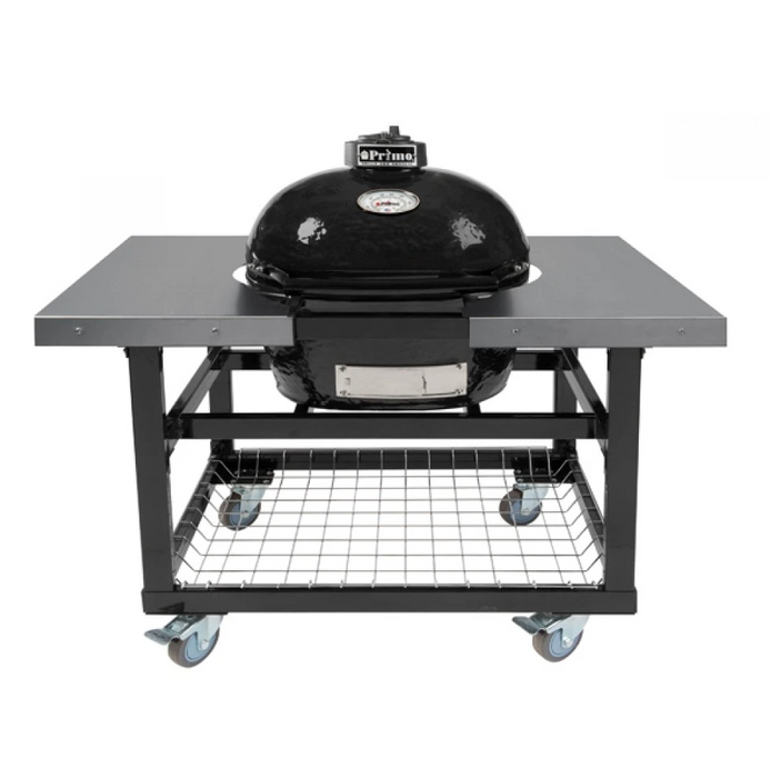 Primo Metal Cart with stainless steel side shelves  JR200