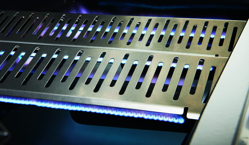 BeefEater 1200E Series - 4 Burner BBQ & Side Burner With Trolley