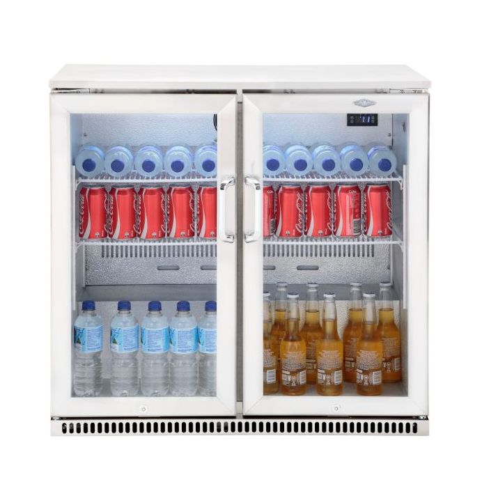 BeefEater Outdoor Double Door Fridge