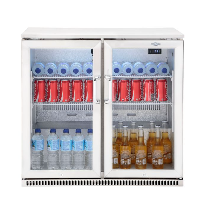 BeefEater 190L Double Door Outdoor Display Fridge