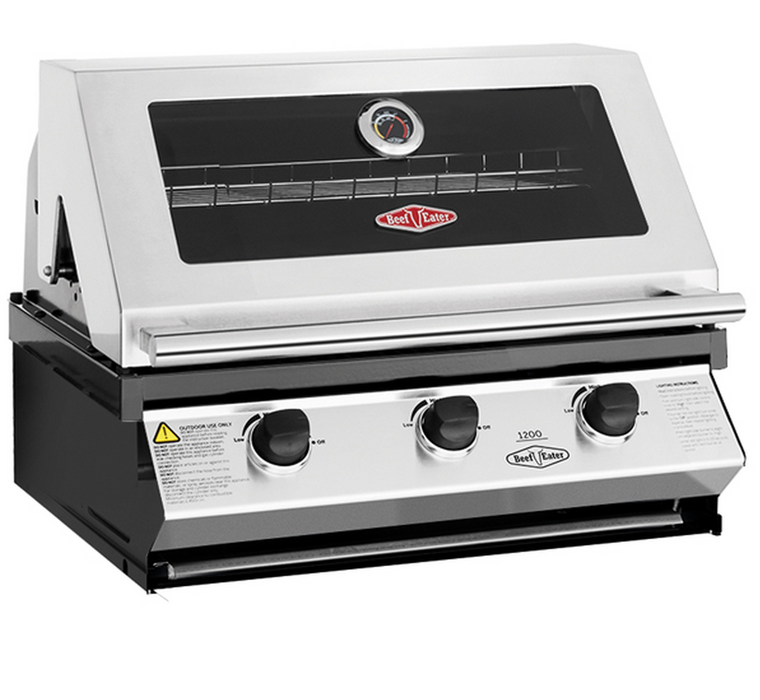 Beefeater 1200S Built-In 3 Burner Gas BBQ
