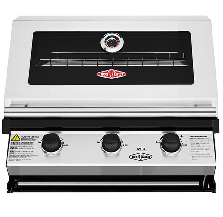 Beefeater 1200S Built-In 3 Burner Gas BBQ