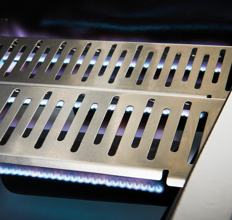 Beefeater 1200E Built-In 4 Burner Gas BBQ Black Porcelain Enamel Coated