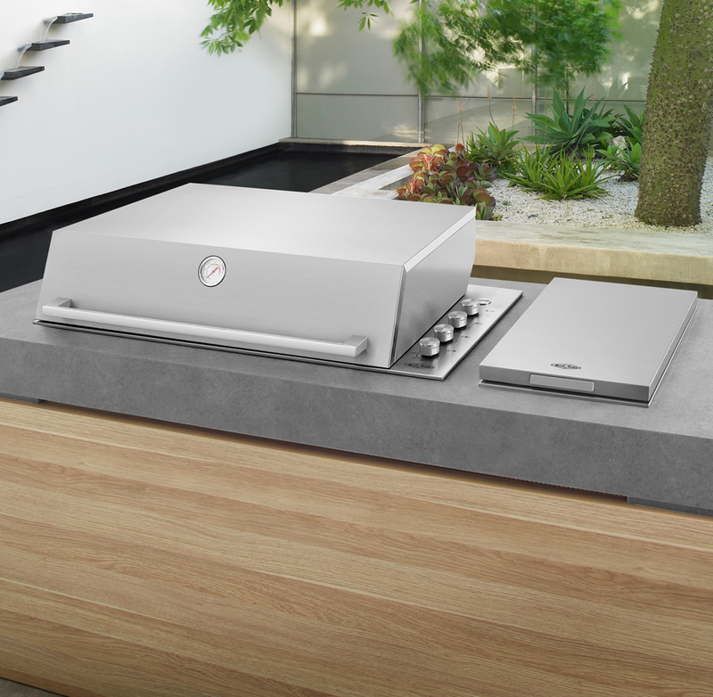 Beefeater Signature Proline Built-In 6 Burner Roaster Hood Gas BBQ