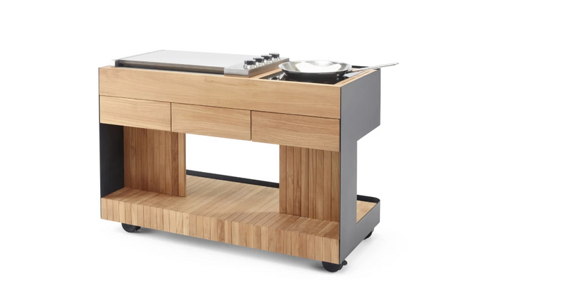 Indu+ Bilba Electric BBQ Grill Cart | Teppanyaki 38