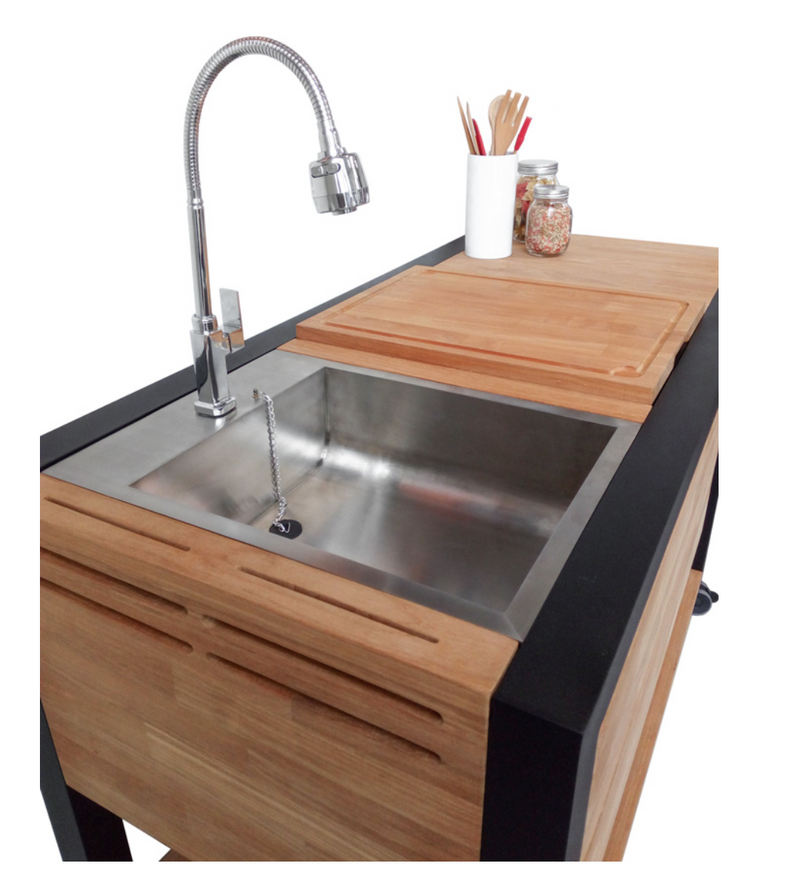 Indu+ Arvid worktop with sink