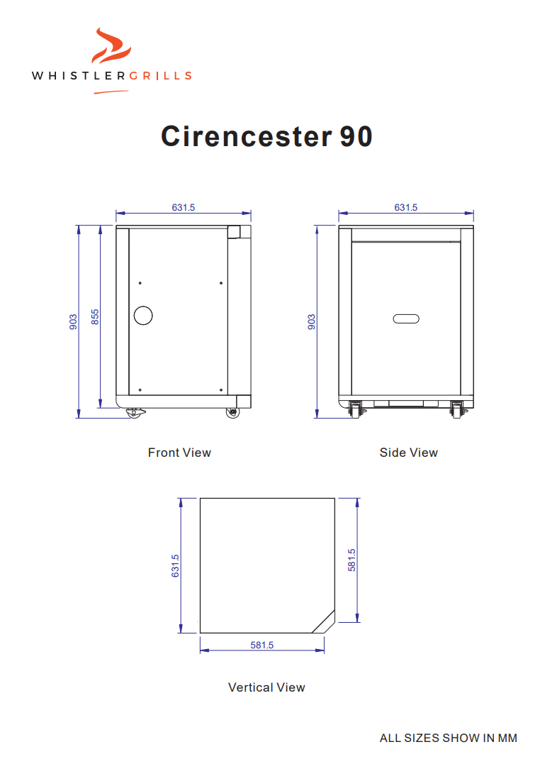 Whistler Cirencester 90 Degree Corner