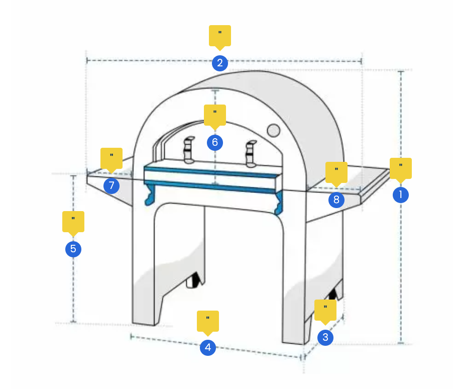 Pizza Ovens Custom Protection Cover