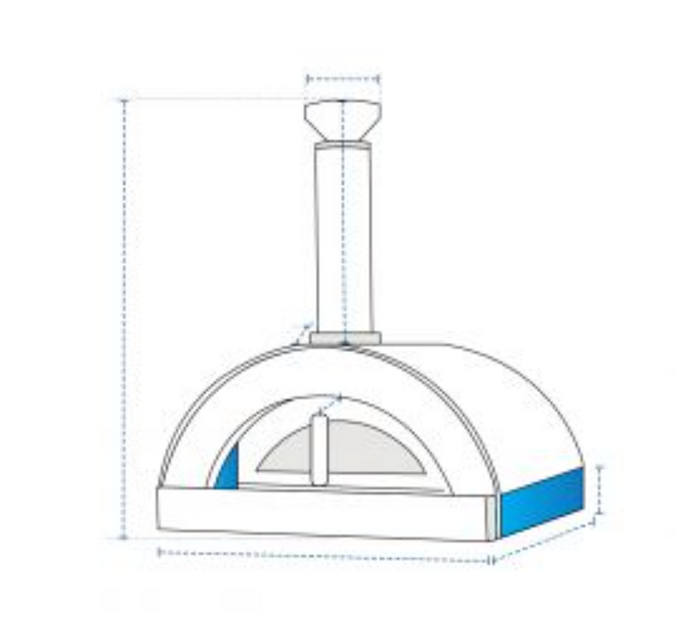 Outdoor Pizza Oven Covers - Design no stand