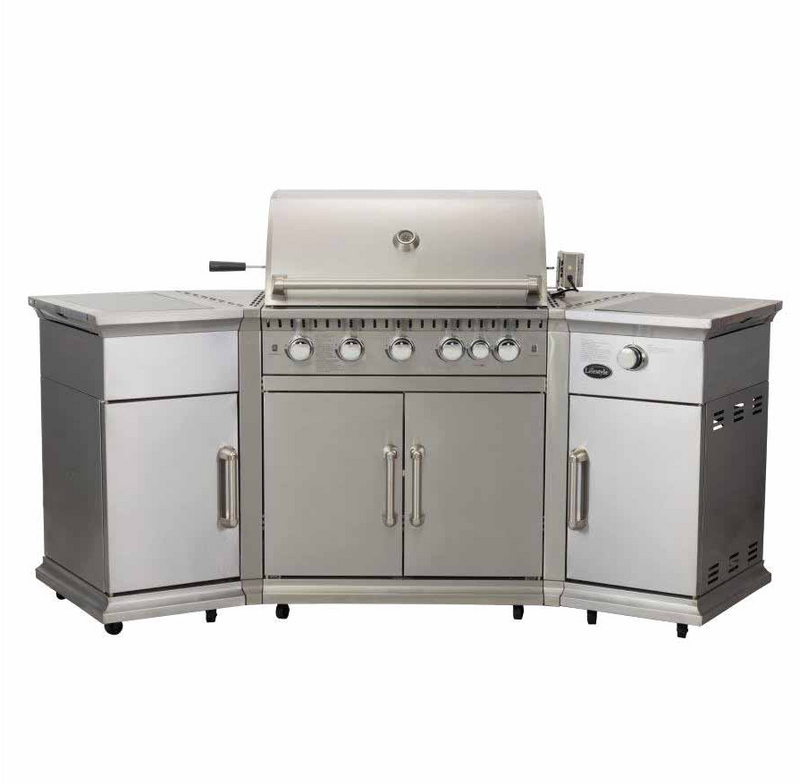 Lifestyle Bahama Island Steel Gas Barbecue