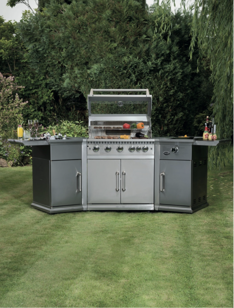 Lifestyle Bahama Island Steel Gas Barbecue