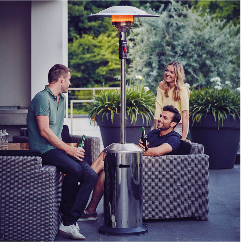 Ender Elegance Stainless Steel 8KW Patio Heater
