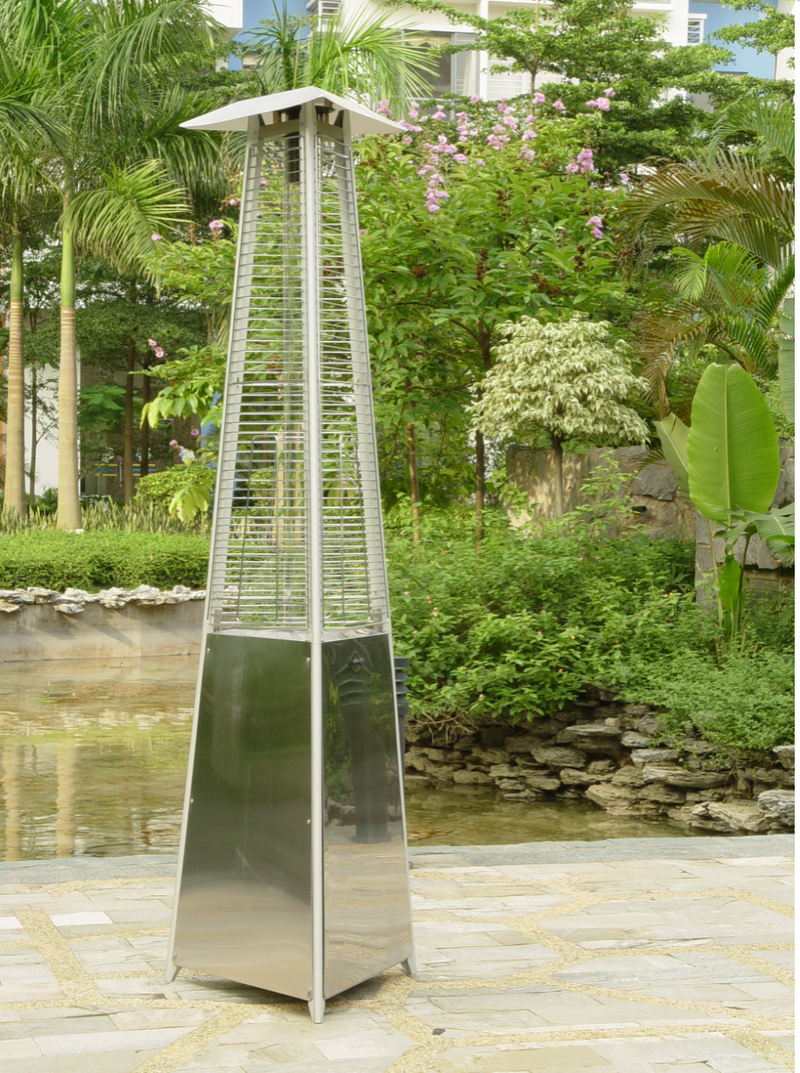 Lifestyle Tahiti II Flame Heater Black