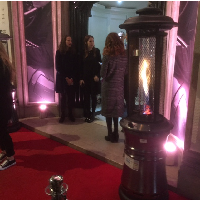 Lifestyle Santorini 11kw Retractable Patio Heater