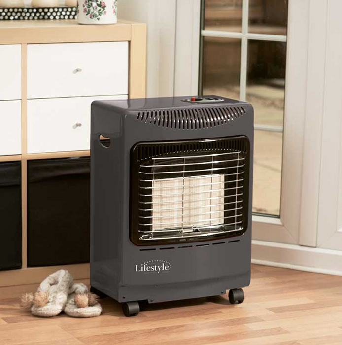 Lifestyle Grey Mini Heatforce Indoor Heater