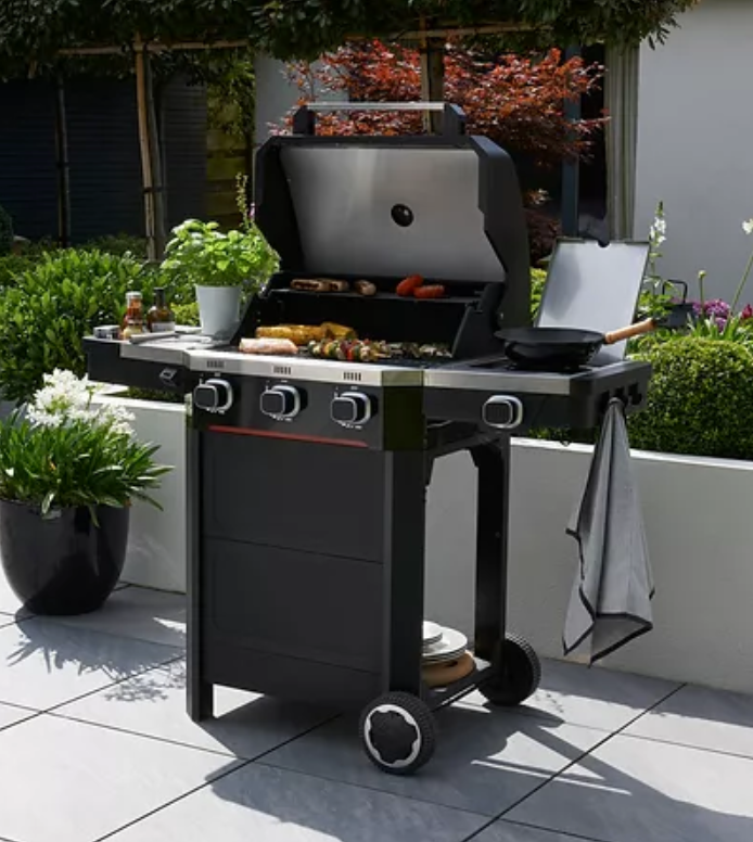 Norfolk Grills Atlas 3 Burner Gas BBQ