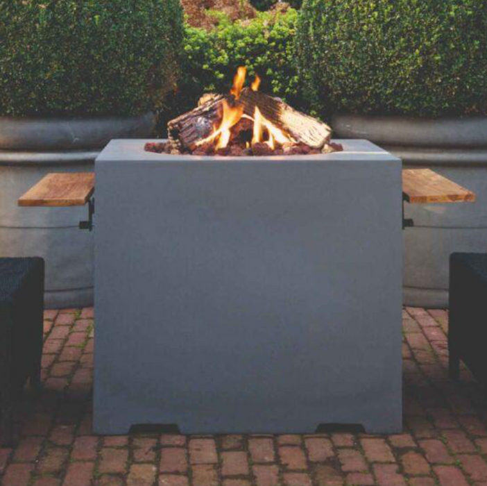 Happy Cocooning Square Cocoon Fire Pit - Grey