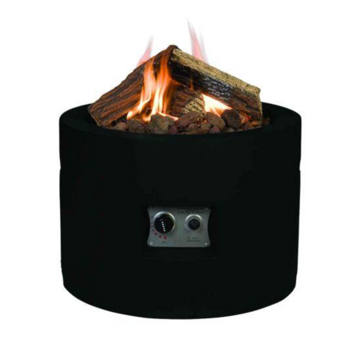 Happy Cocooning Round Cocoon Fire Pit - Black