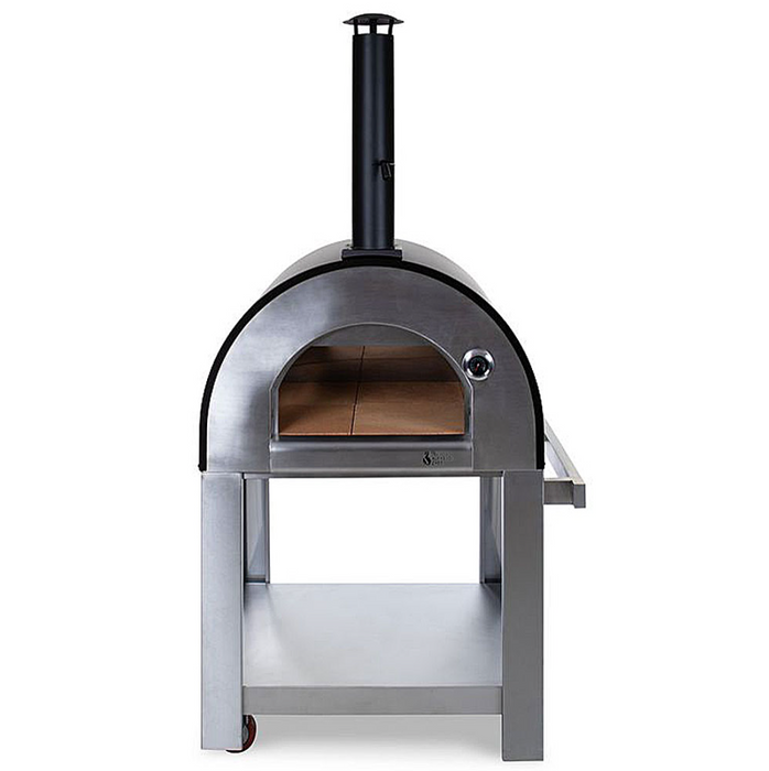 Verona Wood Fired Outdoor Pizza Oven Black
