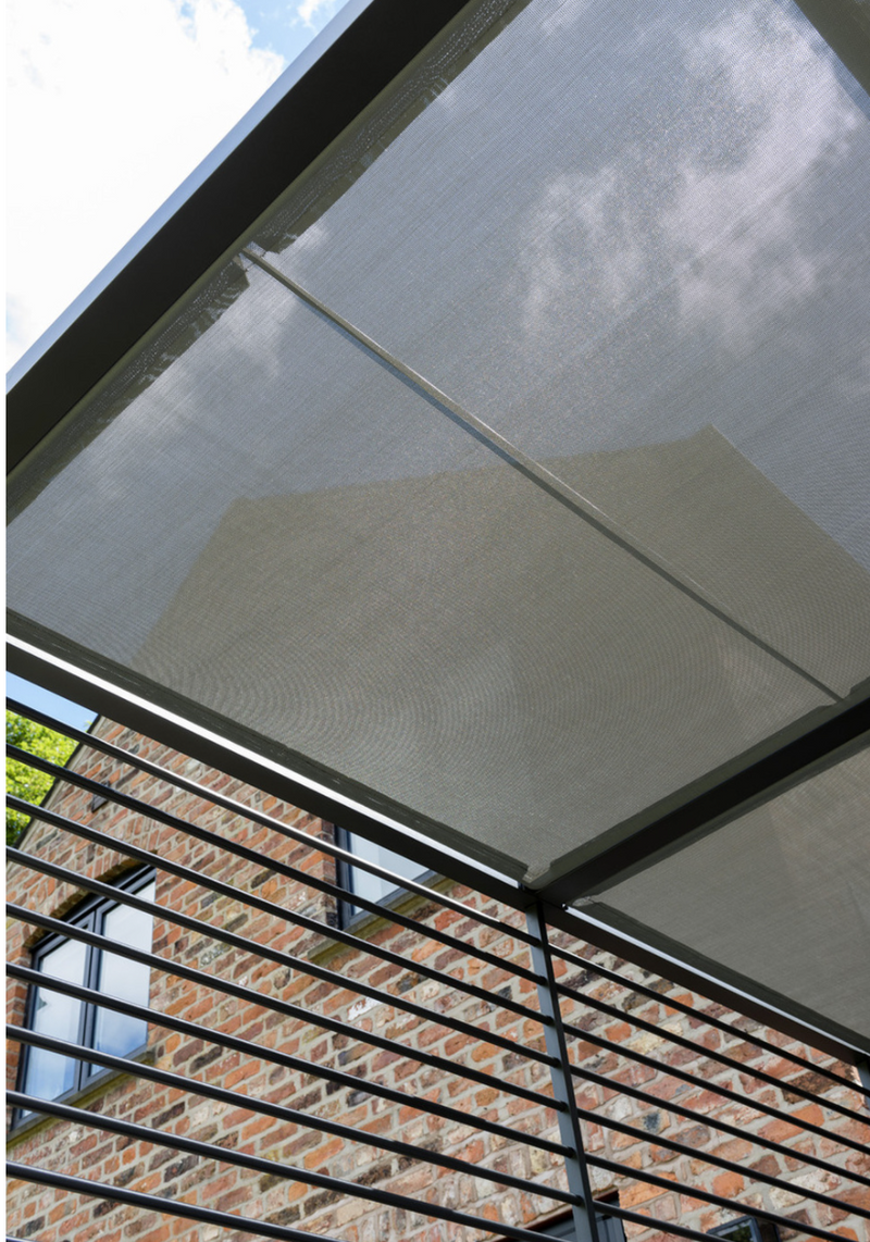 Sliding Roof Gazebo 2.8x2.8m