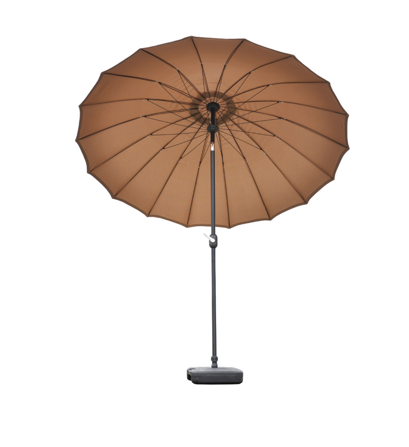 Blossom 2.5m Oriental Parasol Taupe