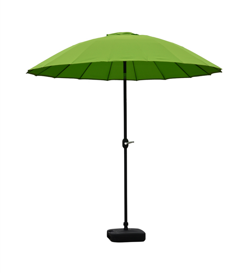 Blossom 2.5m Oriental Parasol Lime Green